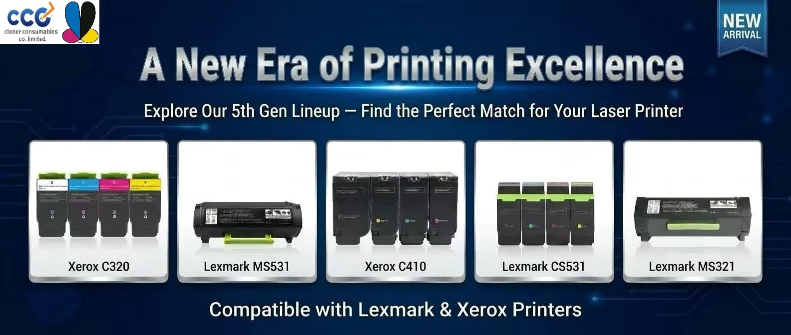 High-Quality Compatible Toners for MS531/631/632 and MX532/632 Printers | CLONER